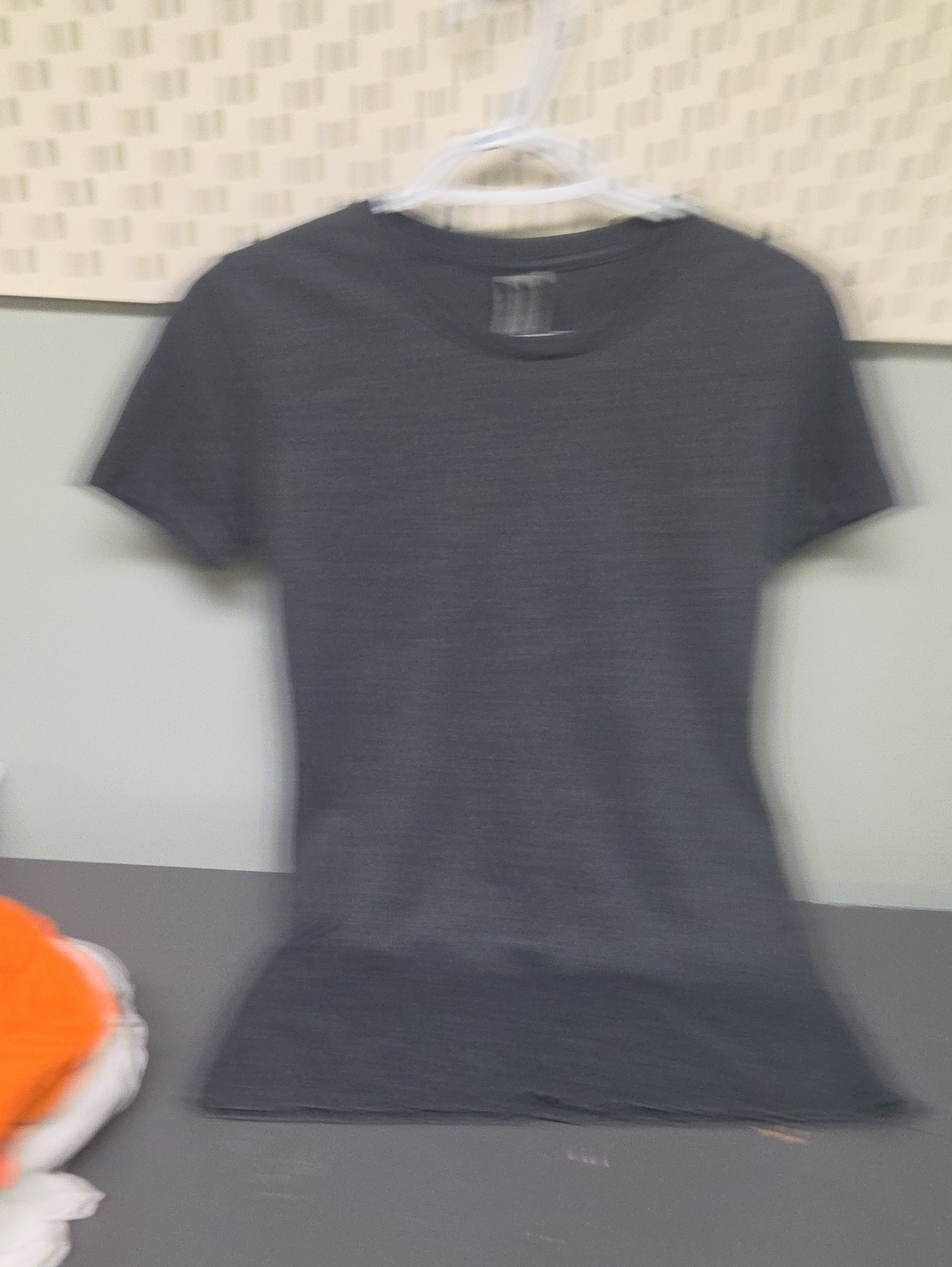 Next Level Apparel Charcoal Heather Women's Short Sleeve Crew Tee